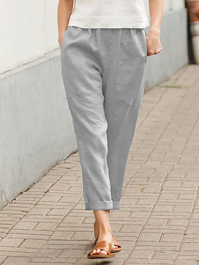 Quinn™ | Elegant Casual Cotton Pants