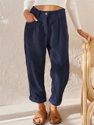 Casual Women's High-Waisted Pants