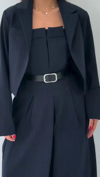 Claudine | Elegant 3-Piece Bustier Set