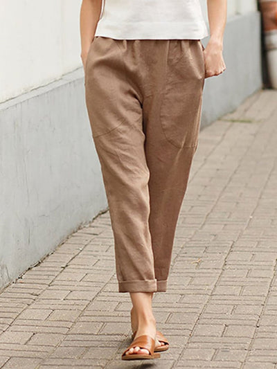 Quinn™ | Elegant Casual Cotton Pants