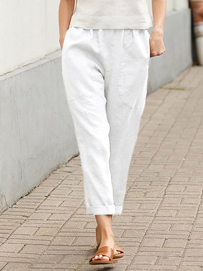 Quinn™ | Elegant Casual Cotton Pants