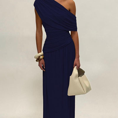 MANO™ - Elegant One Shoulder Evening Bodycon Maxi Dress