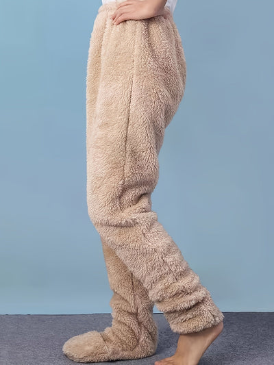 Brielle™ | Fuzzy Footed Lounge Pajama Pants