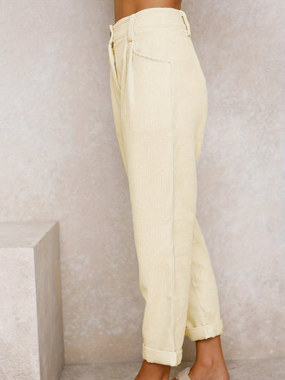 Casual Women's High-Waisted Pants