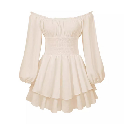 CYNRHIA™ – Elegant Long Sleeve Off-Shoulder Romper