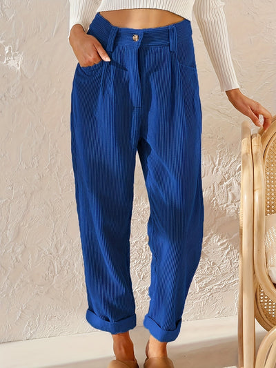 Casual Women's High-Waisted Pants