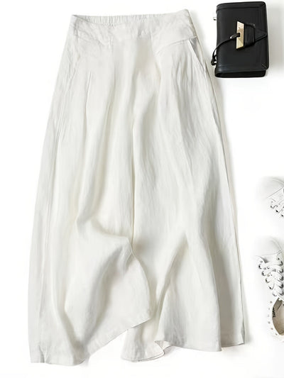 Jani™ | Retro Flared Linen Pants