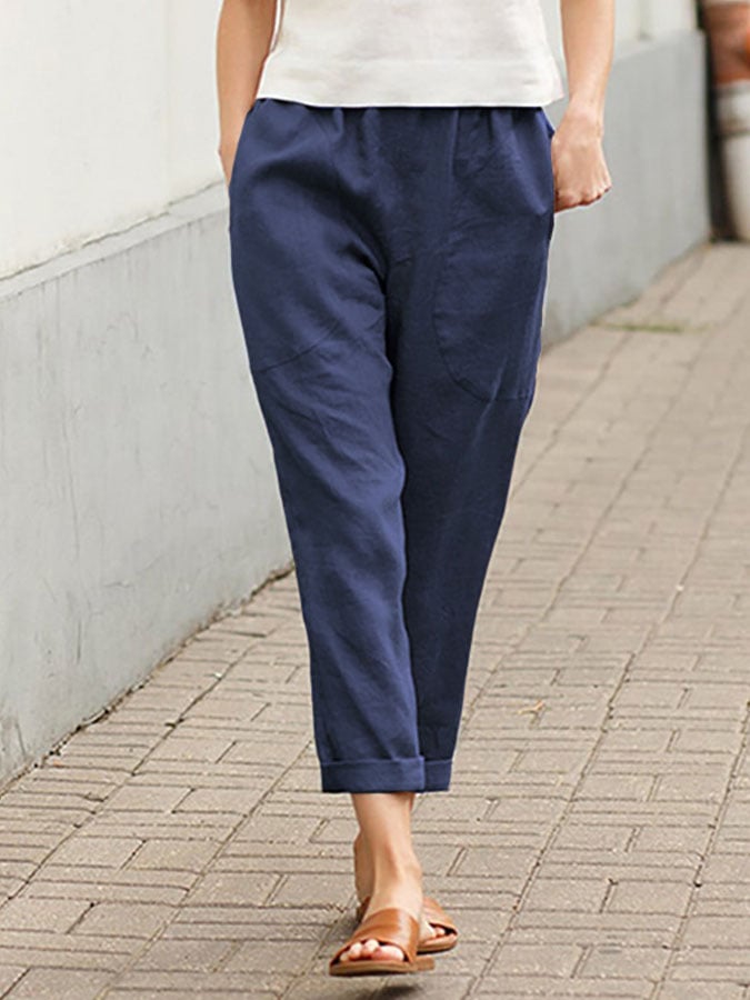 Quinn™ | Elegant Casual Cotton Pants