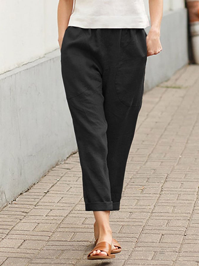 Quinn™ | Elegant Casual Cotton Pants