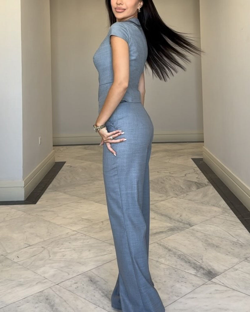 Rosana | Effortless V-Neck Set