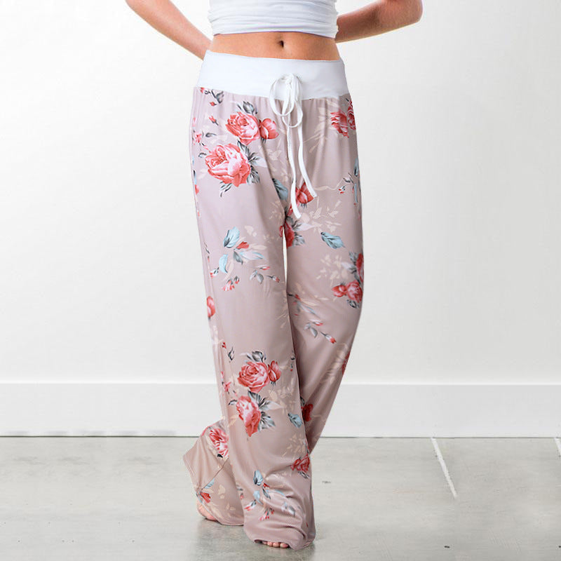 Chica™ | Elegant Camouflage Casual Pants
