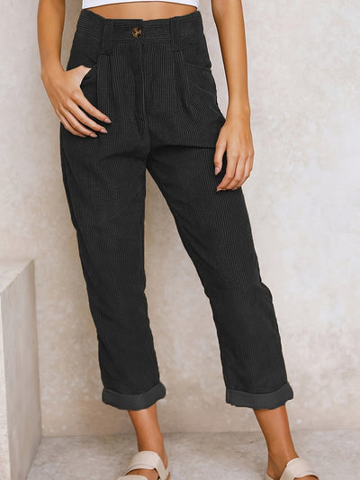 Casual Women's High-Waisted Pants