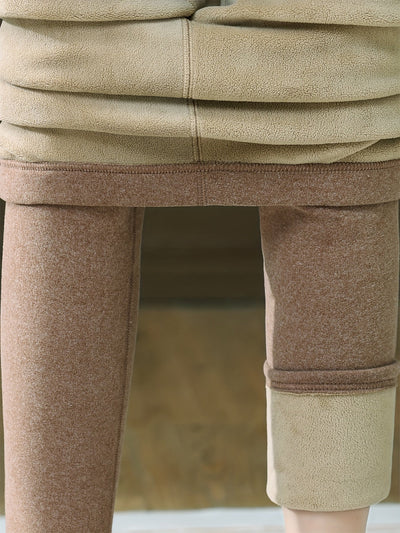 Carissa™ | Fleece-Lined High-Waist Thermal Leggings