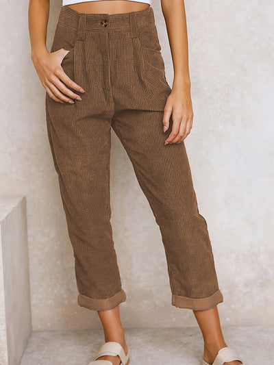 Casual Women's High-Waisted Pants