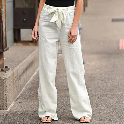 Nara™ | Breathable Elastic Linen Pants
