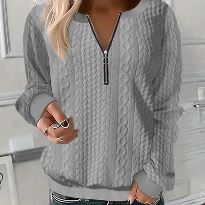 Esme | Zip Up Sweater