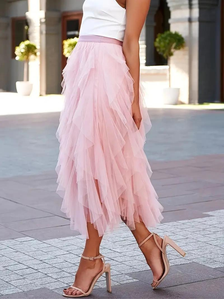 Ruffled Skirt for Women