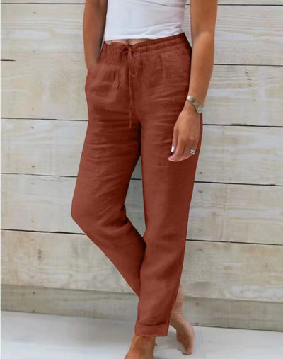 Rhea™ | Casual Cotton and Linen Pants