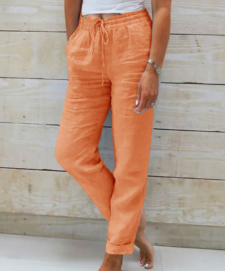 Rhea™ | Casual Cotton and Linen Pants