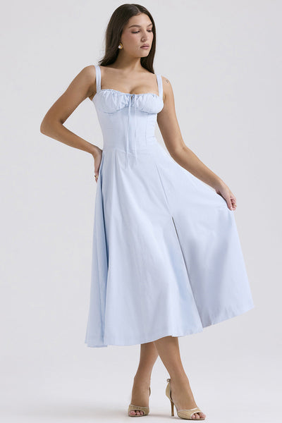 ELENA™ – Chic Corset Milkmaid Dress