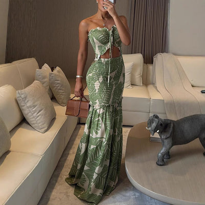 LIVARA™ – Classy Ruffle Hem Mermaid Dress