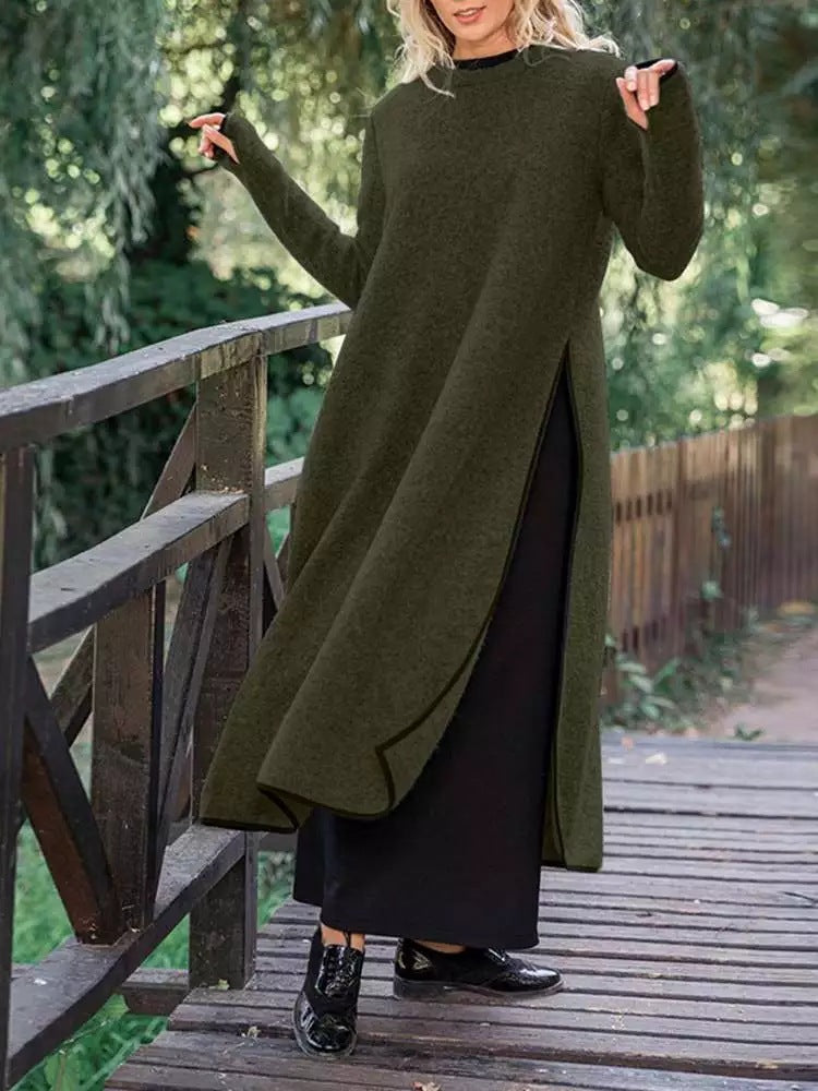 Rosalind™ | Elegant Long Knit Dress