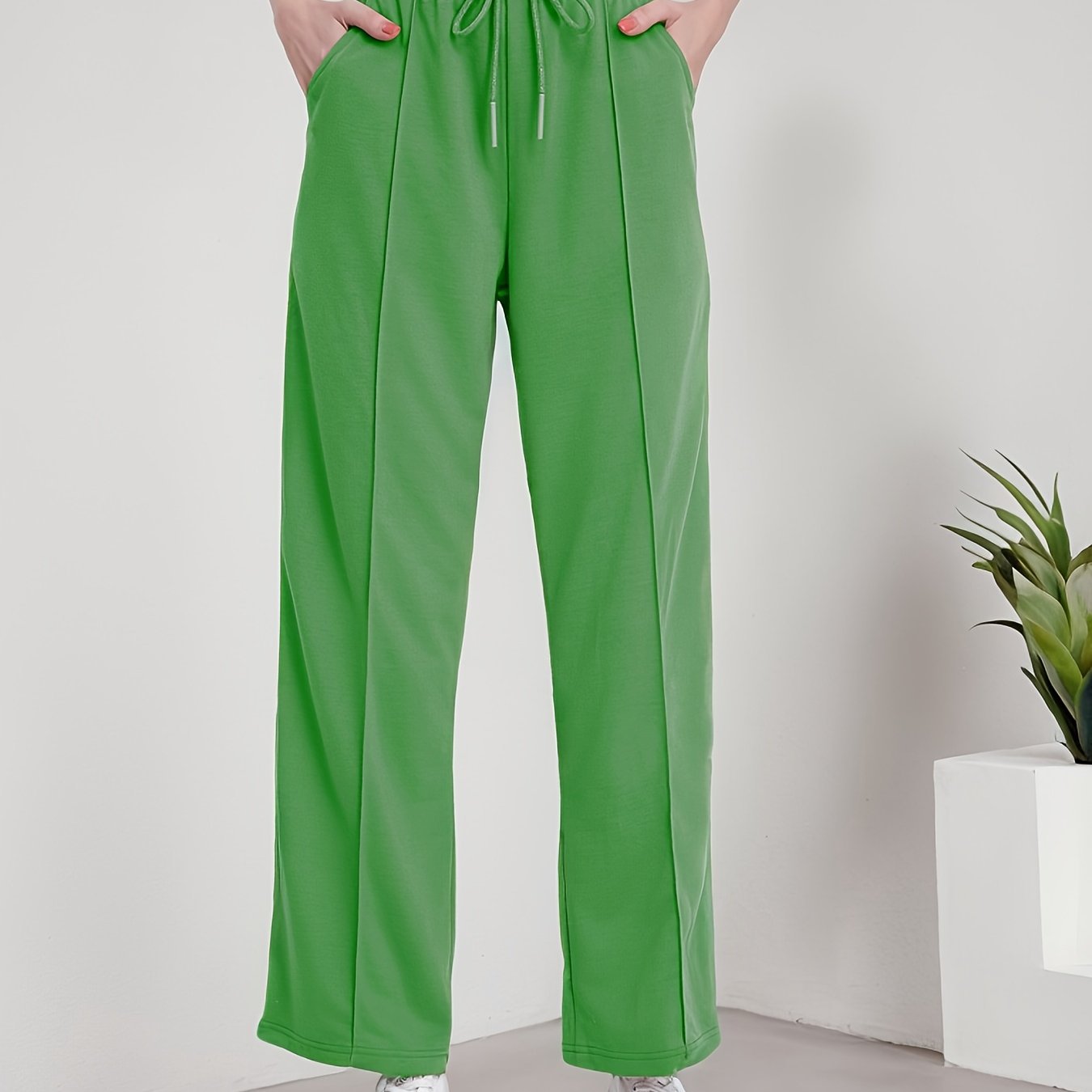 Bulma™ | Elegant Wide-Leg Cotton Pants