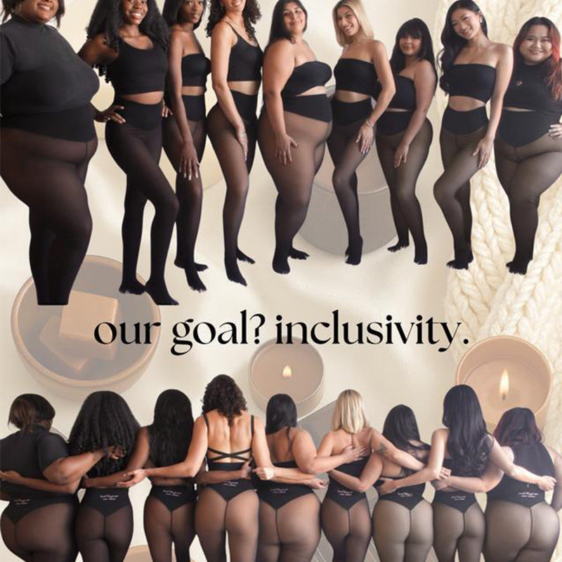 Fern™ | Fleece-Lined Sheer-Effect Tights