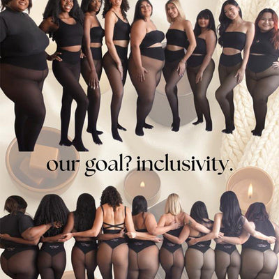 Fern™ | Fleece-Lined Sheer-Effect Tights