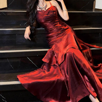 VIANNE™ - Glamorous Ruffled Maxi Dress