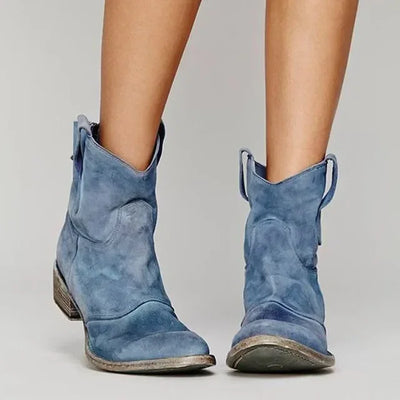 Dael - Vintage Cowboy Ankle Boots