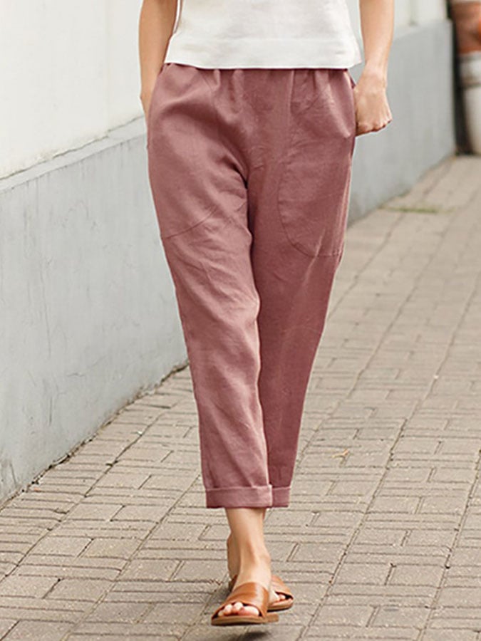 Quinn™ | Elegant Casual Cotton Pants