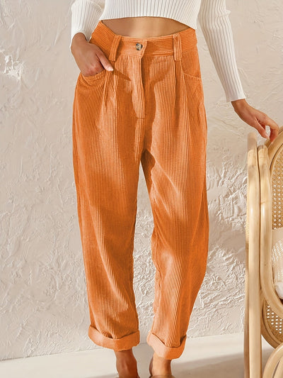 Casual Women's High-Waisted Pants