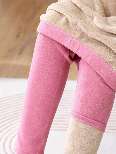 Carissa™ | Fleece-Lined High-Waist Thermal Leggings