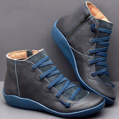 Rosalee - Comfortable leather boots with arch support