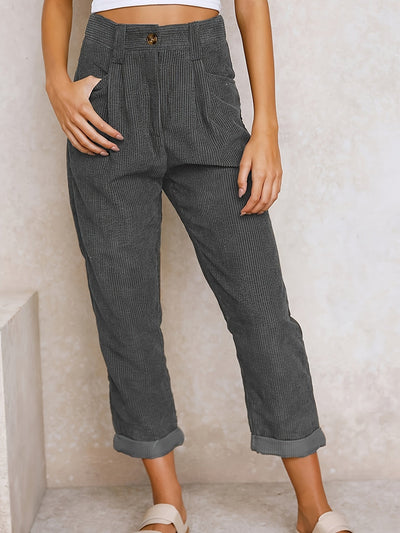 Casual Women's High-Waisted Pants