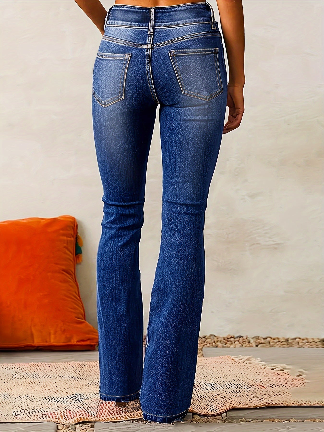 Aya™ | High-Waisted Flared Jeans