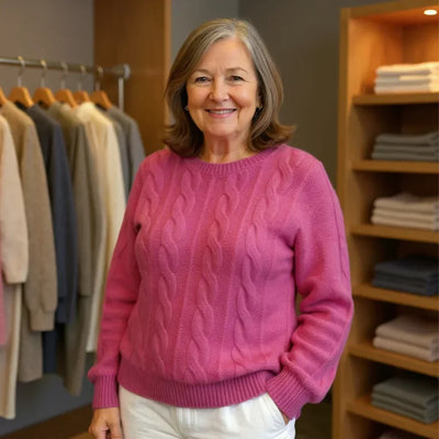 Evie | Soft Cable Sweater