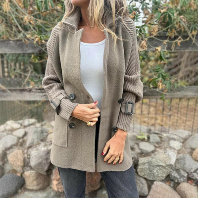 ISOLA™ | Mid-Length Double-Breasted Coat